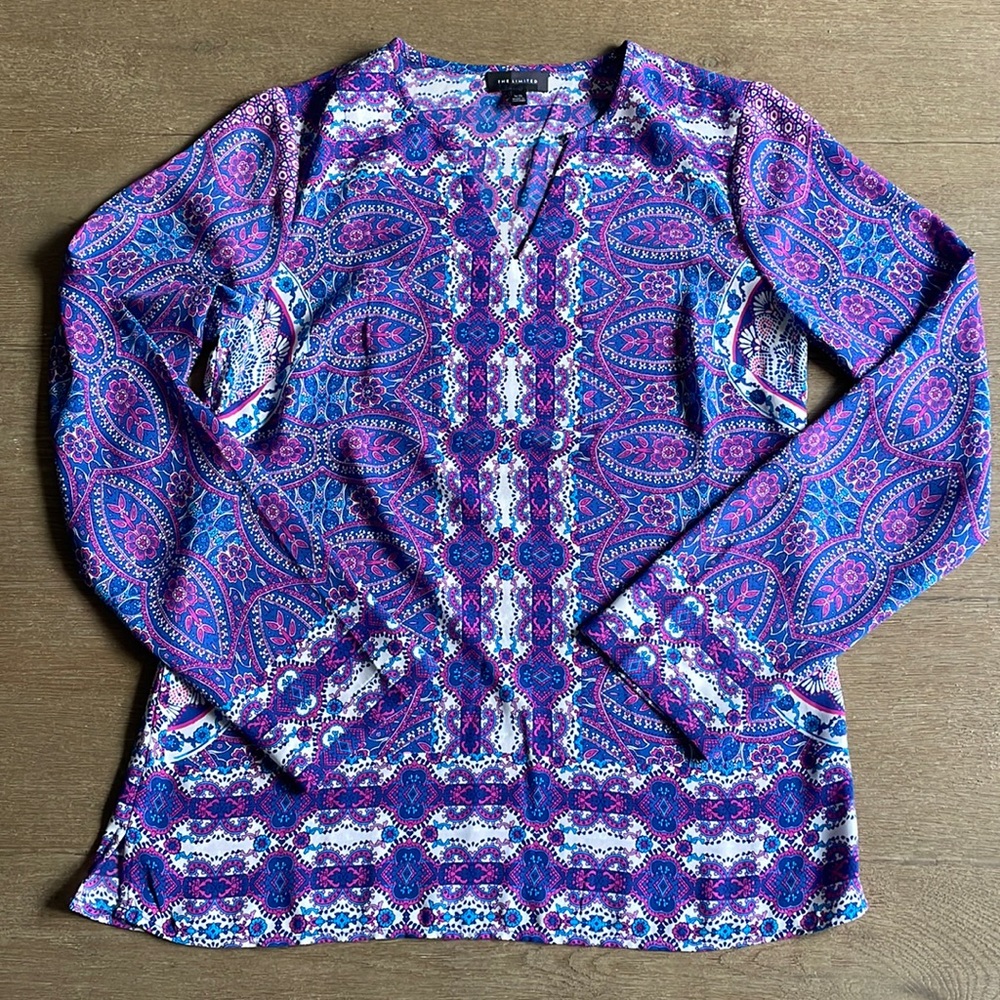 The Limited colorful blouse, size XS